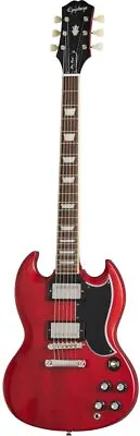 New Epiphone 1961 Les Paul SG Standard Aged Sixties Cherry Electric Guitar • $715.57