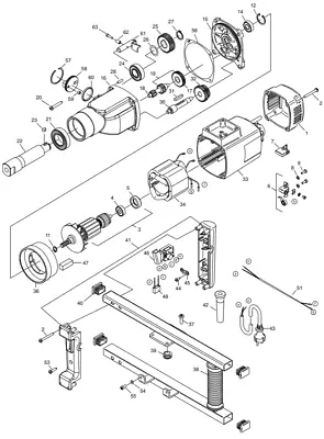 £62.39 • Buy NEW Original Makita UT1600 POWER MIXER Repair Spare Parts Replacement