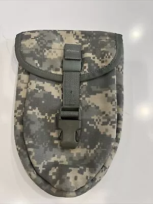 NEW! USGI Digital MOLLE II Entrenching Tool E-Tool Carrier Pouch ACU Camo • $9.99