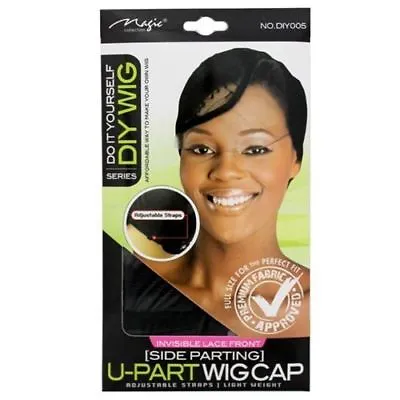 Do It Yourself Side Parting U-part Wig Making Cap - Invisible Lace Front #diy005 • £3.45