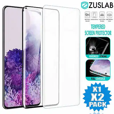 For Samsung Galaxy S20 Plus Ultra S10 S9 Note 10 Tempered Glass Screen Protector • $8.95