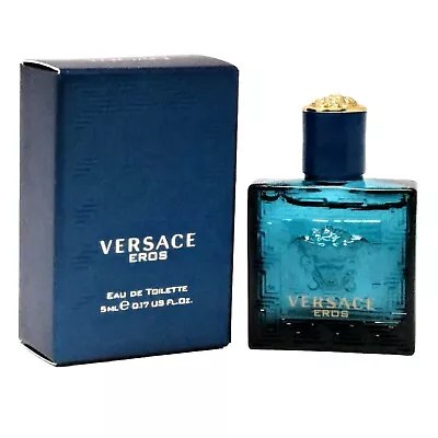 Versace Eros Men's Eau De Toilette 5ml Mini - Aromatic Splash-On • $9.99