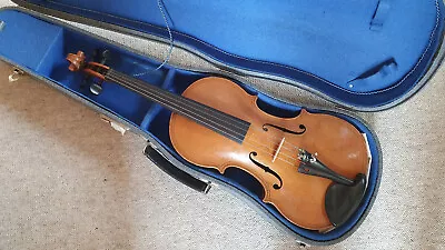 Nice Old Violin Violon Da Salo Model; Nice Double Purfling  Lubal Nachod  • $599