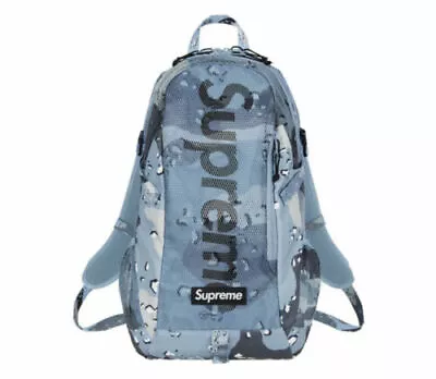 Supreme For SS20 Blue Chocolate Chip Mesh Backpack NEW • $3.99