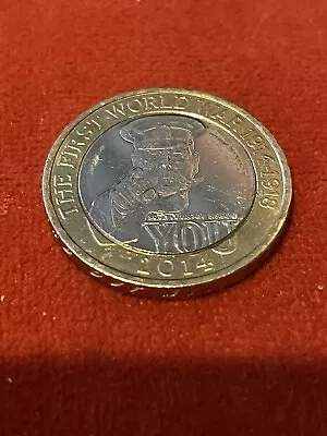 Lord Kitchener £2 Two Pound Coin First World War 2014 • £10