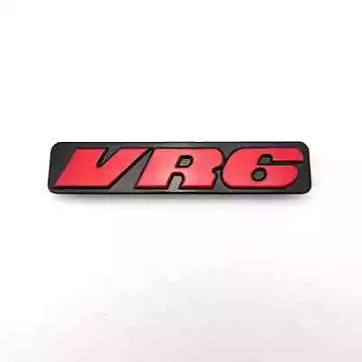 Plastic Red MKIII Side Moulding Letter Badges VR6 Logos For Car Golf 3 • $12