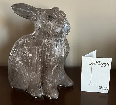 McCarty’s Pottery Nutmeg Rabbit / Bunny -First Quality GENUINE • $185