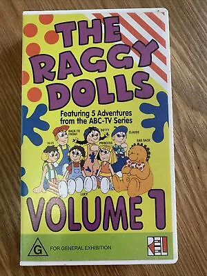The Raggy Dolls Volume 1 ABC TV Series 1995  VHS Tape • $39.95