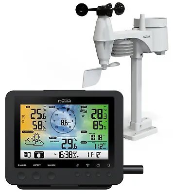 Weather Station WiFi Internet Wunderground & WeatherCloud Official UK Version • £124.99