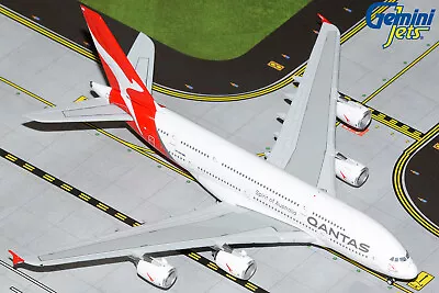 Qantas Airbus A380 VH-OQB Gemini Jets GJQFA2075 Scale 1:400 • $56.76