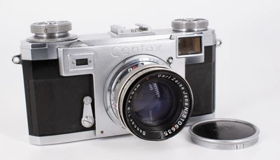 £187.28 • Buy ZEISS IKON CONTAX IIa German Rangefinder Camera. Early 50's. Needs Work!