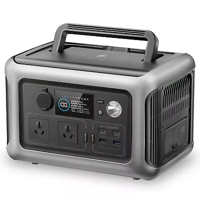 Portable Power Station R600 299Wh LiFeP04 Battery With 2x 600W Outlets Home Use • $449.99