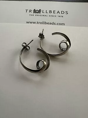 Trollbeads Neverending Earrings LAA Retired • $43.87