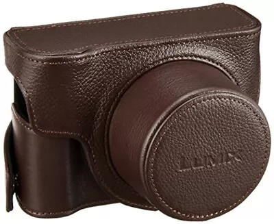 Panasonic Leather Case DMW-CLX100-T For DMC-LX100 From Japan F/S • £143.38