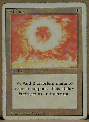 Sol Ring - MTG Revised Edition - Artifact Uncommon • $9.99