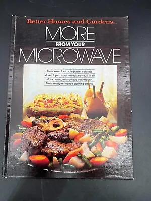Better Homes And Gardens More From Your Microwave 1980 • $5