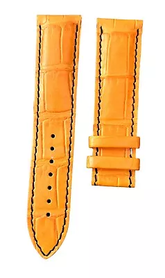 Original MIDO Multifort 22mm Orange Leather Watch Band Strap M005430A • $52