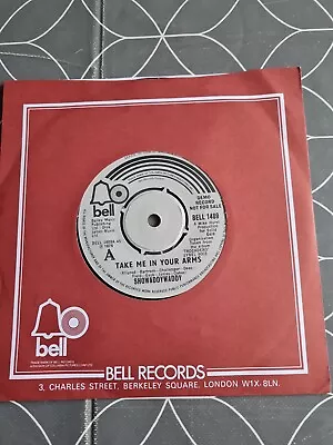 £4 • Buy Showaddywaddy Take Me In Your Arms Rare 1976 Uk 7  Bell Demo Single 