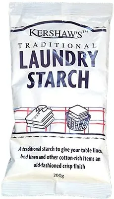 £4.99 • Buy Kershaw's Laundry Starch Powdered Starch 200g Washing Starch Clothes Cloth