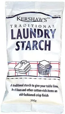 Kershaw's Laundry Starch Powdered Starch 200g Washing Starch Clothes Cloth • £6.89