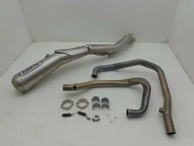 Moto Guzzi V7 II Stone Special ARROW EXHAUST MUFFLER SYSTEM SILENCER • $251.96