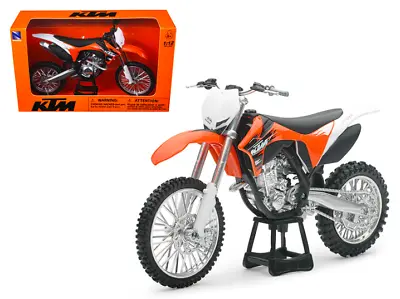 KTM 350 SX-F 2011 Orange Dirt Bike Motorcycle New Ray Collection 1/12 • $30