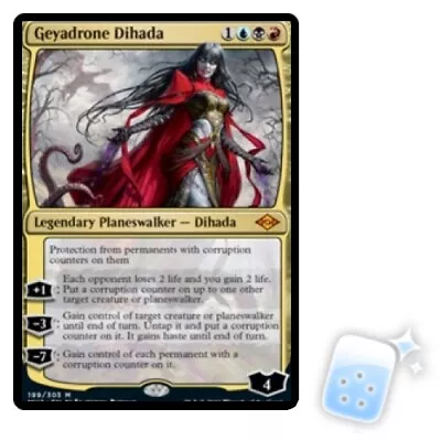 GEYADRONE DIHADA Modern Horizons 2 Planeswalker Magic MTG MINT CARD • $1.59