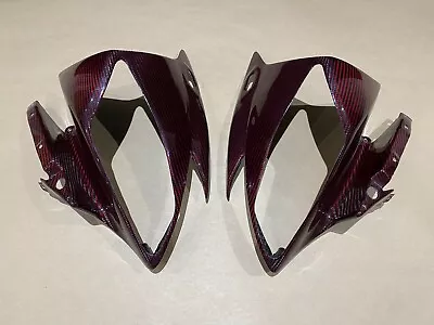 2006 2007 R6 Upper Front Nose Headlight Cover Cowl Fairing Carbon Fiber • $175