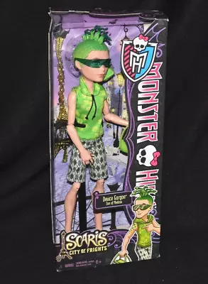 2012 Monster High Scaris City Of Frights Deuce Gorgon 100% Complete Box Boy Doll • $45