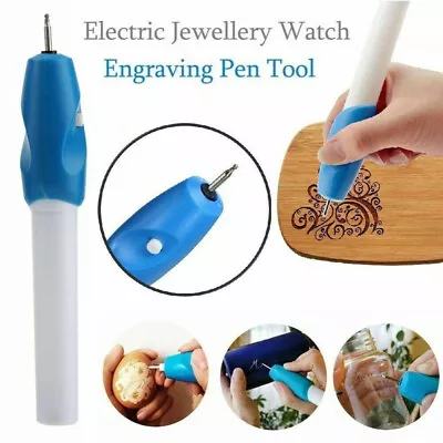 Handheld Engraving Etching Hobby Craft Pen Rotary DIY Tool For Glass Metal Wood • $12.91