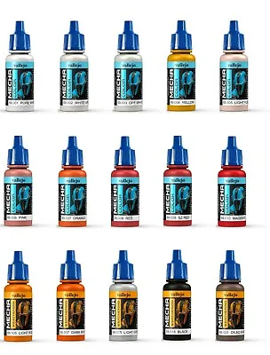 Vallejo Mecha Color Acrylic Model Paints 17ml Full Range To Choose From • £4.35