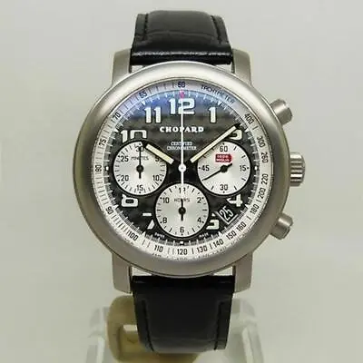 £2476.33 • Buy Chopard Watch 8407 Mille Miglia Chronograph 2000 Titanium X SS Overhauled