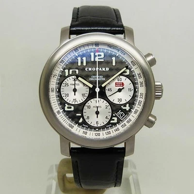 £2222.35 • Buy Chopard Watch 8407 Mille Miglia Chronograph 2000 Titanium X SS Overhauled