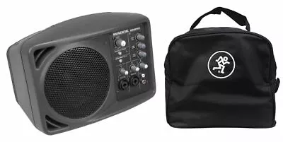 New Mackie SRM150 Powered Active PA Monitor Speaker + SRM-150 Travel Bag • $319.85