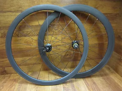 New Miche Swr 700c Tubular Full Carbon Wheel Set - Naked • $999.99