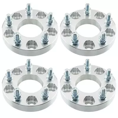 $65.99 • Buy 4pcs Wheel Spacers Adapters 5x4.75 1inch |12x1.5 Studs For Chevy Camaro Corvette