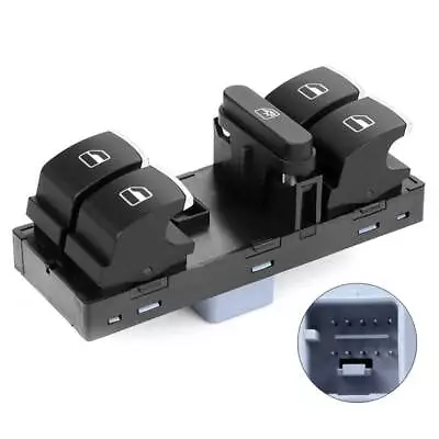 $11.98 • Buy Master Power Window Switch Front LH Left Driver For VW Passat Tiguan Jetta Golf