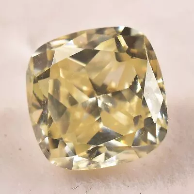 1.45 Cts Real GH Color Moissanite Cushion Cut Certified Gemstone • $23.79