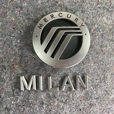 2007 Mercury Milan Emblem Badge Logo Letters Rear Tailgate Chrome • $25