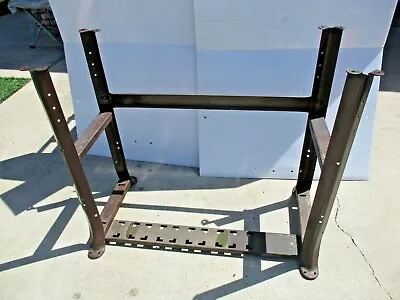 Heavy Metal Stand 35  Across X 14  Front To Back X 28  Tall Steampunk Industrial • $100