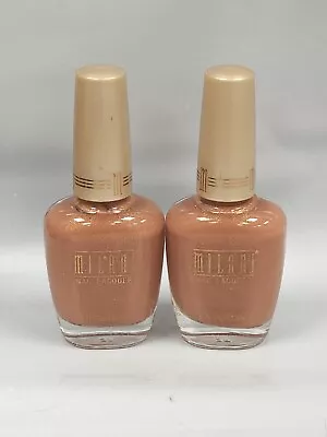 MILANI Nail Polish Lacquer # 43A Cappuccino .45 Oz Each 2 Pcs New!!! • $8.54