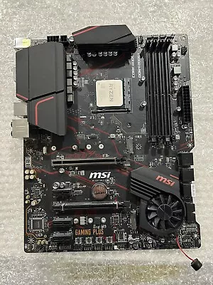 AMD Ryzen 7 5800x CPU And MSI MPG X570 Motherboard. • $450