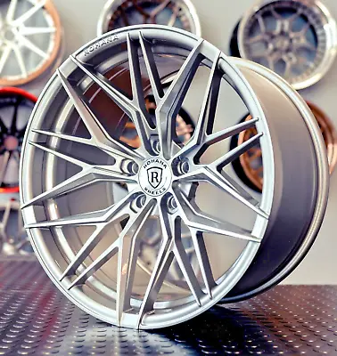 19” Rohana Rfx17 Brushed Titanium Wheels Rims For Volkwagen Vw Golf Gti R 19x8.5 • $2080
