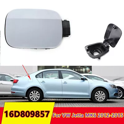 $25.97 • Buy White Gas Fuel Tank Filler Door Lid Cover For 2012-2015 VW Jetta MK6 (16D809857)