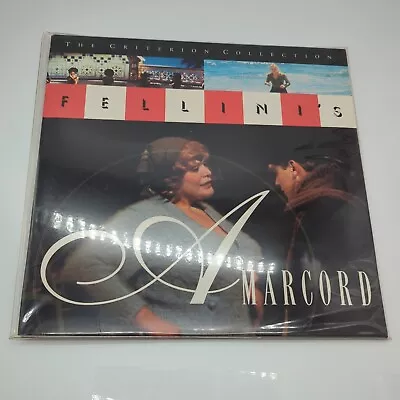 Amarcord Federico Fellini 2 LaserDisc LD CLV Criterion Collection  • $7.99