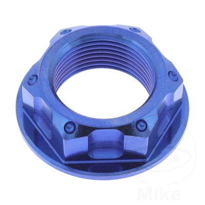 $50.57 • Buy Steering Stem Nut M24X1.50mm Titan Blue For Honda CX 650 T Turbo D 83-85
