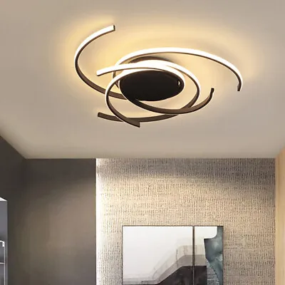 £59.99 • Buy Modern LED Lamp Ceiling Light Whirlwind Chandeliers Room Pendant Fitting 56/75cm
