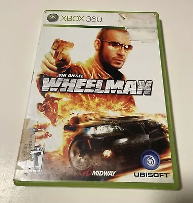 Vin Diesel Wheelman (Microsoft Xbox 360 2009) • $12.99