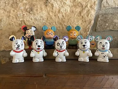 Disney Vinylmation 101 Dalmatians Series Complete Set Of 8 With Patch Chaser • $79.99
