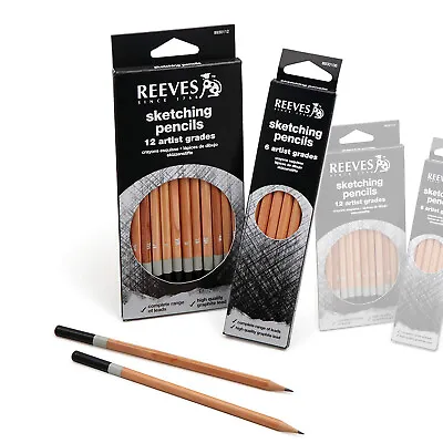 12 Graded Pencils Drawing Sketching Tones Shades Art Artist Picture Pencil Draw • £3.59